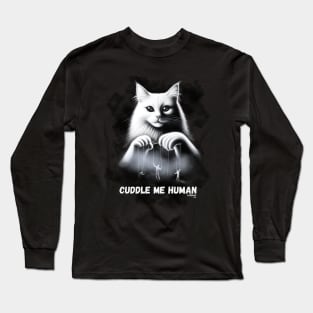 Mistic Cat: Mob String Master Cute Kitty - A Funny Mistic Retro Vintage Style Long Sleeve T-Shirt